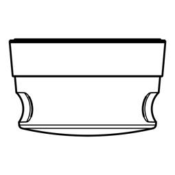 bouton, fonctions, inox