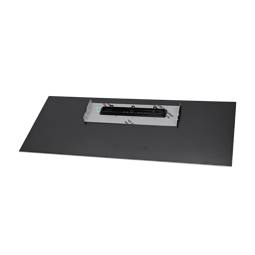 front glass,upper,white,90cm ELX