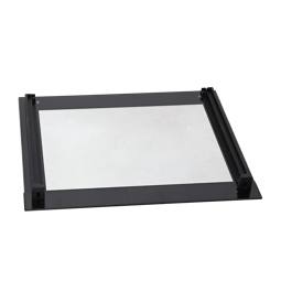 frontglas, svart, Voss, 592x501.7mm