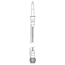 thermocouple, ORKLI L=500mm ISR