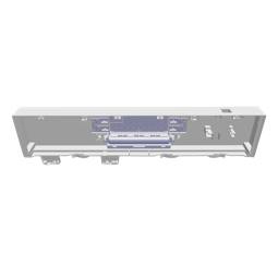 control panel, black, AEG, EDW1850; [592 mm]