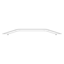 Handle,assembly,metal,inox, 669, 557