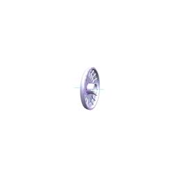 Roue arrière d'aspirateur cylindrique