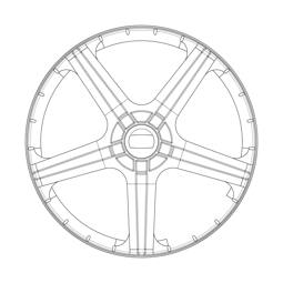 pulley, plastic, Ø273mm,1200rpm
