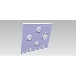 work top, inox, Electrolux, 594x510mm