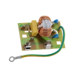 Filtre anti-parasites pour four à micro-ondes