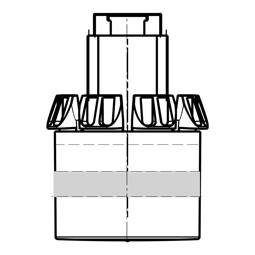 KNEBEL,FUNKTIONEN,INOX,10+0