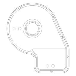 bezel, rear panel