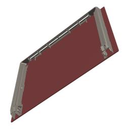 front glass,cast iron,Electrolux-Rex,592x463mm