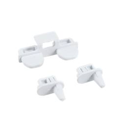 KLAMMERN,SEITENWAND,KIT,WHITE,