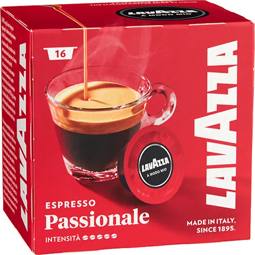 A Modo Mio Appassionatamente - 16 Lavazza Espresso Coffee Capsules