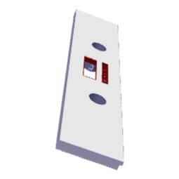 panel obslugi,nierdzewny,60cm, 2K