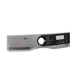 control panel, silver, AEG