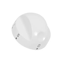 White Top Oven Control Knob