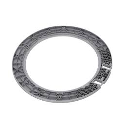 ram dörr-, bak, grå, Ø486mm