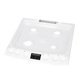 cooking top with frame,white,60cm