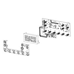 user interface board,assembly,Programme selector,TC2/3,WM,Diamond