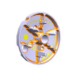 crown, medium burner