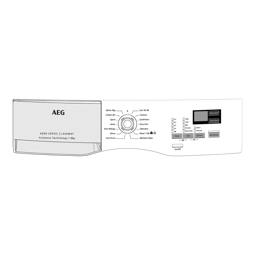 control panel, white, AEG