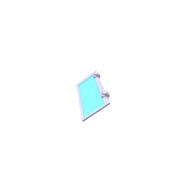 ripiano vetro, invertitore, assieme, 174x365.1mm
