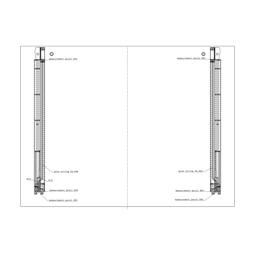 Door Glass Assembly - 594X307mm