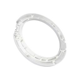 Cadre de hublot externe argent pour lave-linge