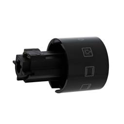 KNEBEL,FUNKTIONEN,SCHWARZ,8+0