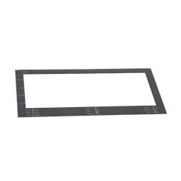 Žáruvzdorné sklo dverí trouby - 524x263mm