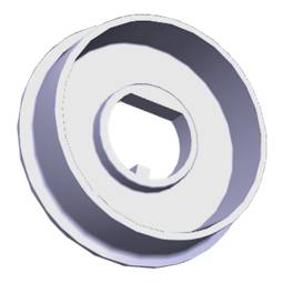 pecek alsórész, inox