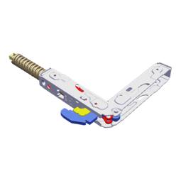 hængsel, ovnlåge, 6,5-7,35kg