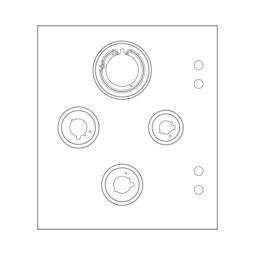 work top,inox,Electrolux,595x525mm