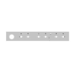 kontrolpanel, hvid