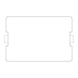 plug, work top, 7809,28.9x19.5mm