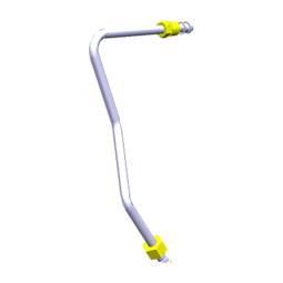 tubo gas, anteriore, sinistro,