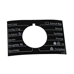 programme plate,knob,adhesive,NO