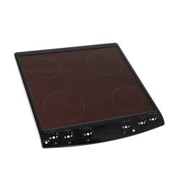 cooking top with frame,black,60cm