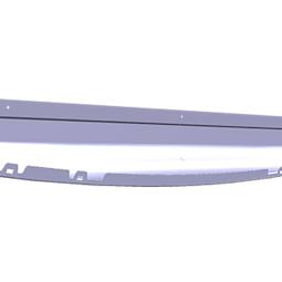 crossbar, hob, front, 55cm