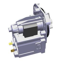 drain pump, with, thermal cut-out