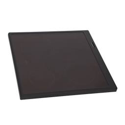 cooking top with frame, black, 596x600mm