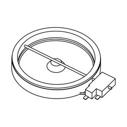 Strahlungsheizer,140mm,230V,1000W