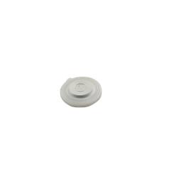 knapp, hand, enhet, Satin White