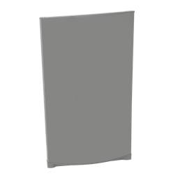 jääkaapin ovi,inox,590.8x1016mm