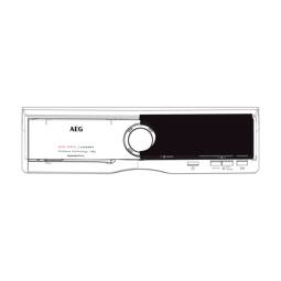 control panel, white, AEG