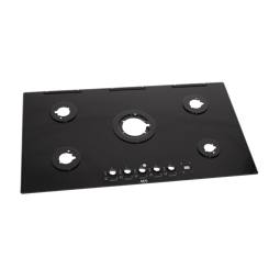 work top, black, AEG, 880x510mm