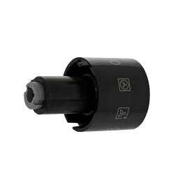KNEBEL,FUNKTIONEN,SCHWARZ,7+0