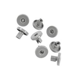 Dishwasher Lower Basket Wheel Kit - Pack of 8