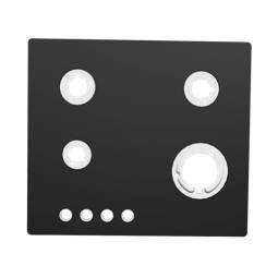 work top, black, Electrolux, 590x520mm