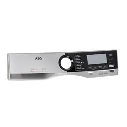 control panel, silver, AEG