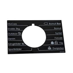 programme plate,knob,adhesive,SV