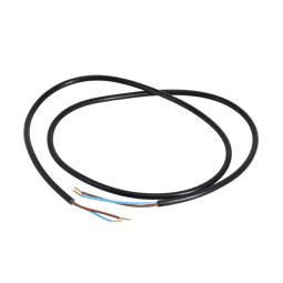 power cable, black, 2x0,50x1000